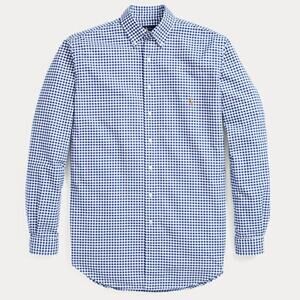 RALPH LAUREN Classic Fit Long Sleeve Gingham Checked Button Down Shirt XXL